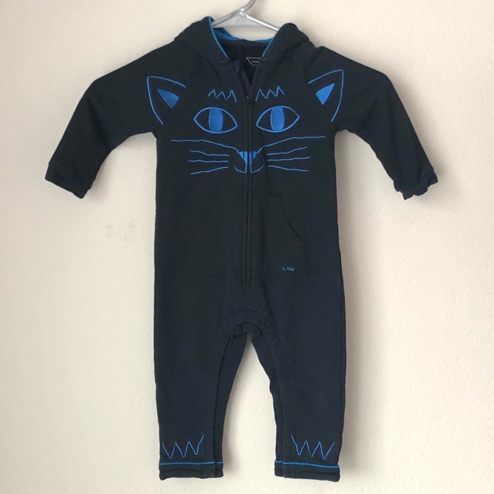 \Marc Jacobs\• Little Marc Jacobs Cat Hooded Onesie - Picture 1 of 16